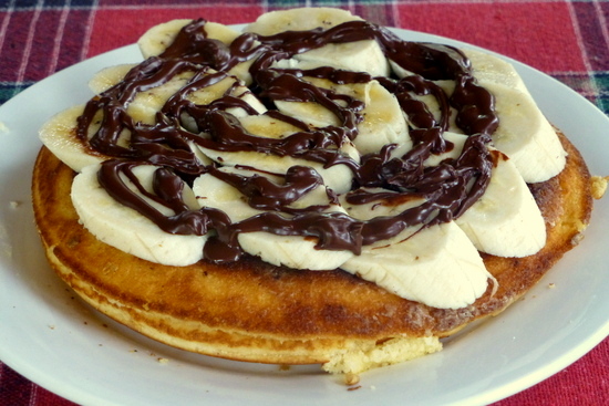 Banana Choco Pancake