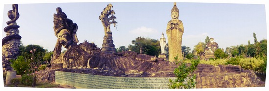 Sculpture Park in Nong Khai Thailand