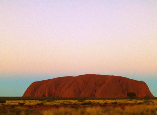 Sunset di Uluru