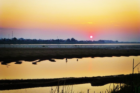 Sunset di Vientiane - Valentine sunset