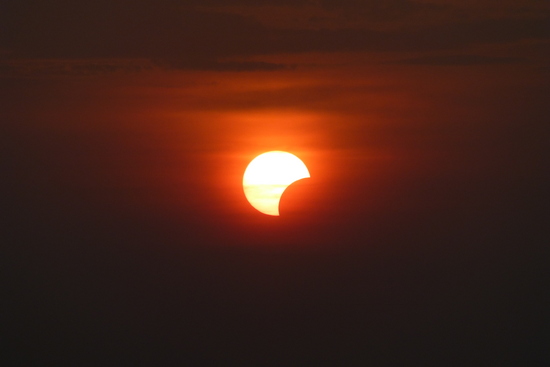 Partial Solar Eclipse in Solo