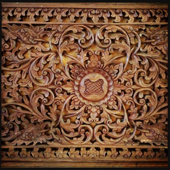 Some intricate carving in the Karaton
