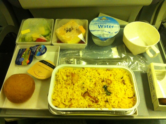 Food on Saudi Airlines food