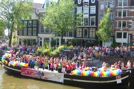 It's party time at Amsterdam Gay Pride