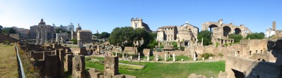 Forum Romano - sisa-sisa kerajaan Roma