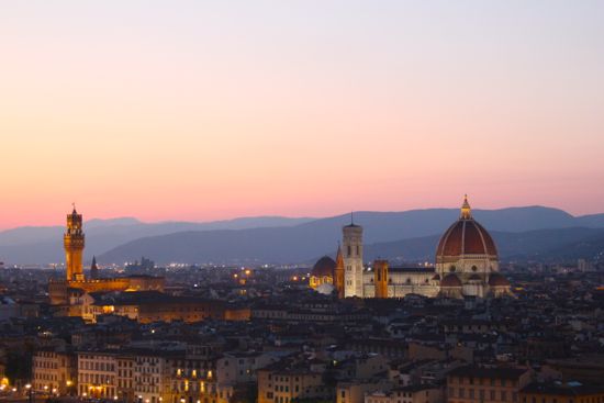 Sunset from Piazzale Michelangelo