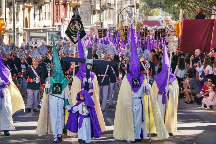 Perayaan Semana Santa di Malaga