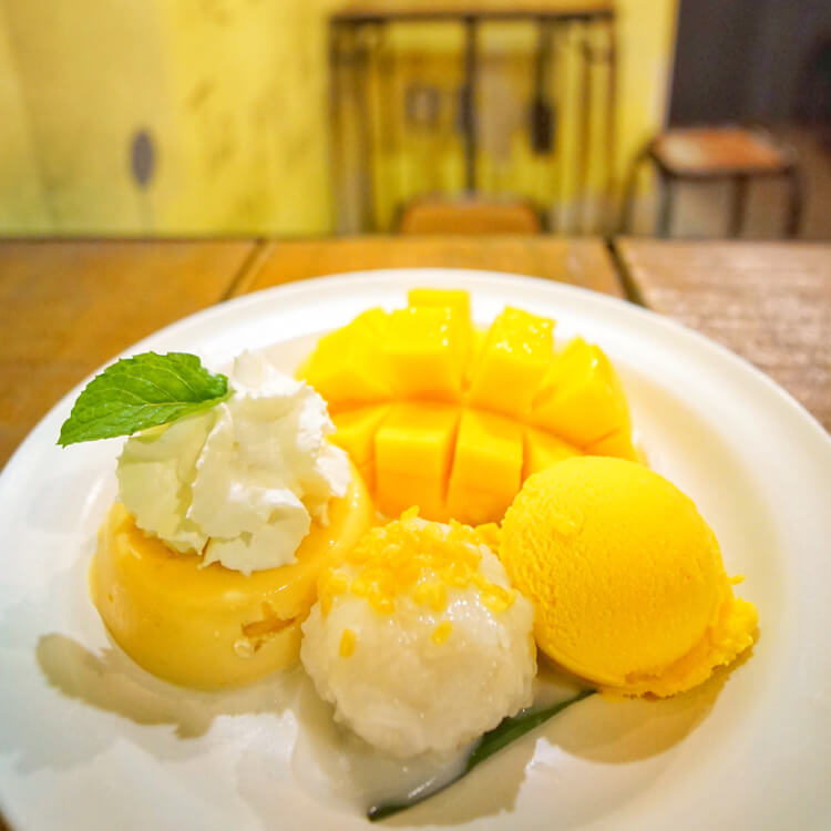Dessert platter paling populer di Mango Tango