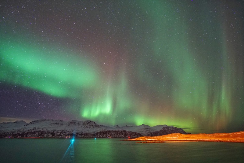 Aurora Borealis di Iceland