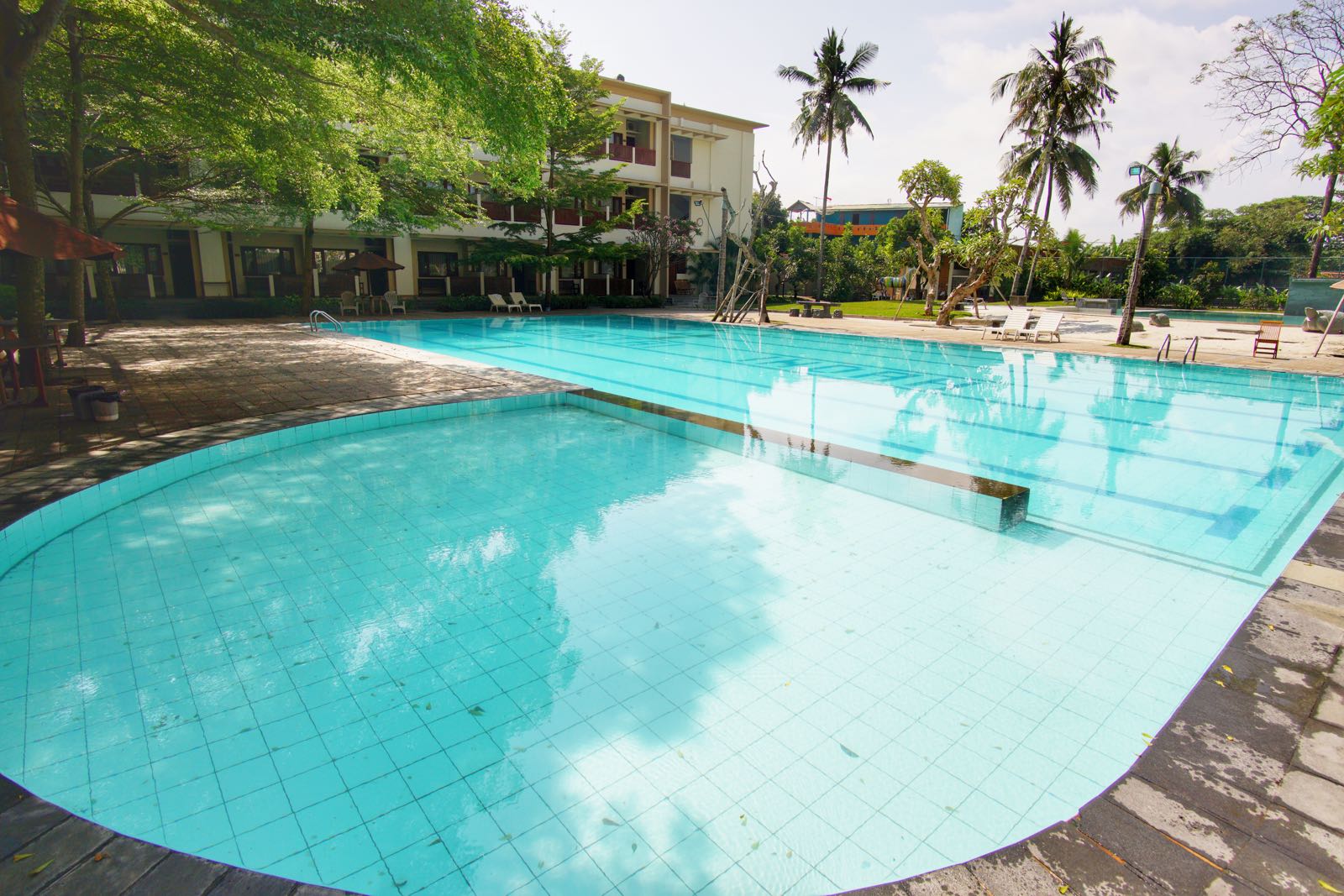 Pantai Indah Resort Pangandaran kolam renang