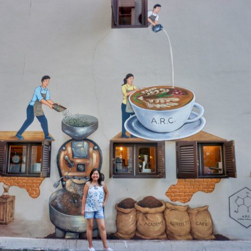Mural Di Academy Roastery Cafe