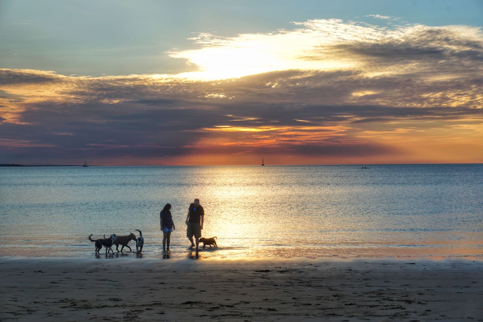 Sunset Di Mindil Beach Darwin