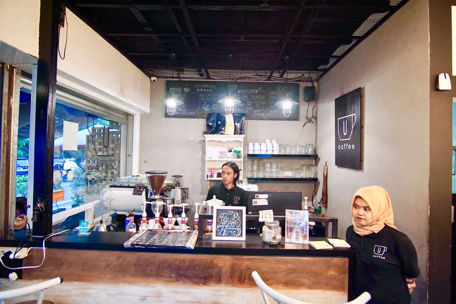U Coffee, Bandung Counter