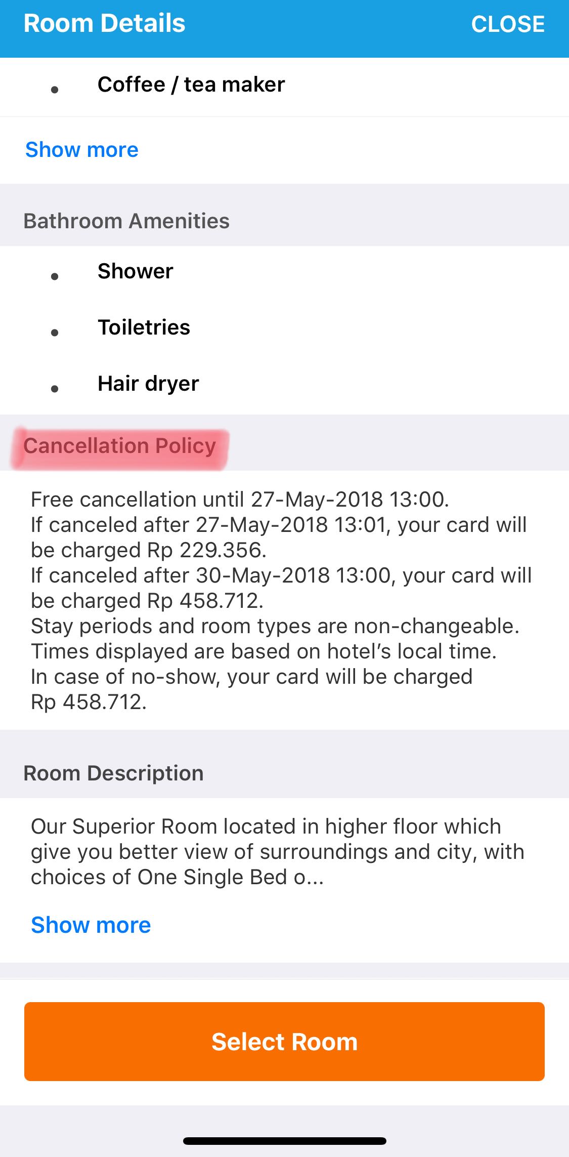 Cancellation Policy Tiap Hotel Berbeda Beda