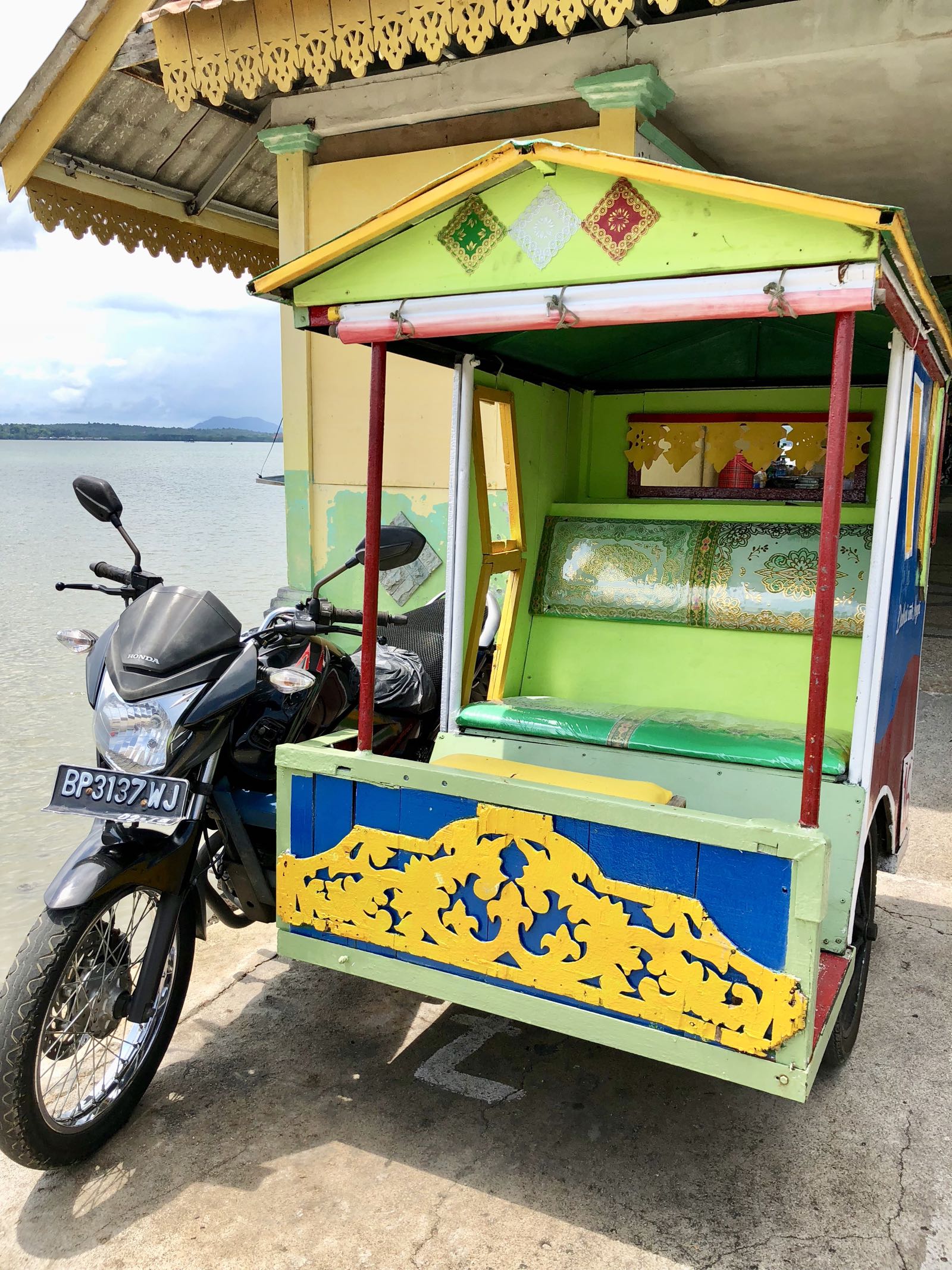 Becak Motor Di Pulau Penyengat