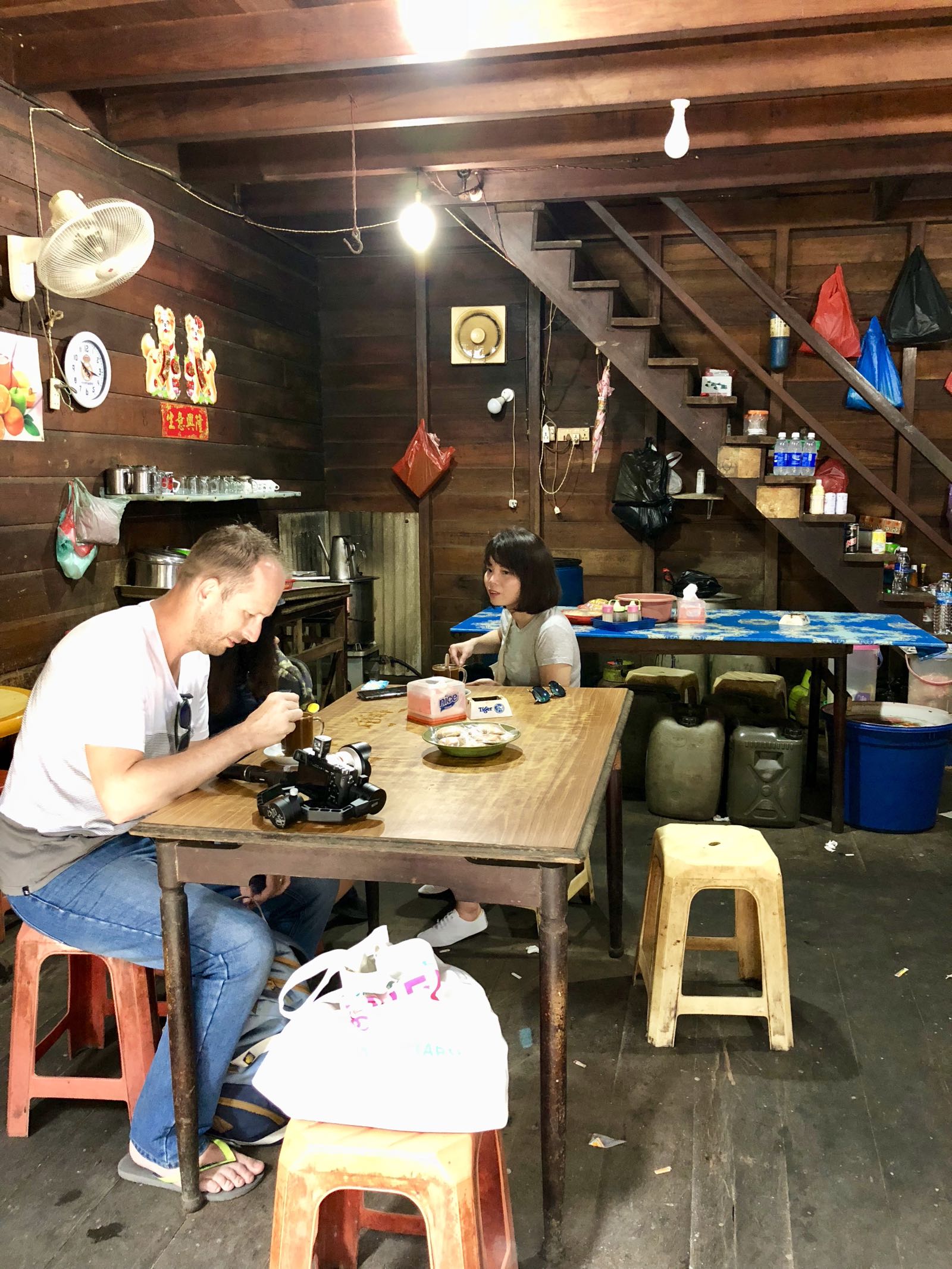 Warung Kopi Di Pasar Pagi Tanjung Pinang