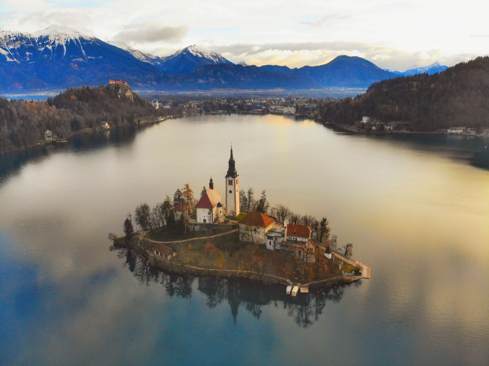 Highlight Balkan Lake Bled Slovenia