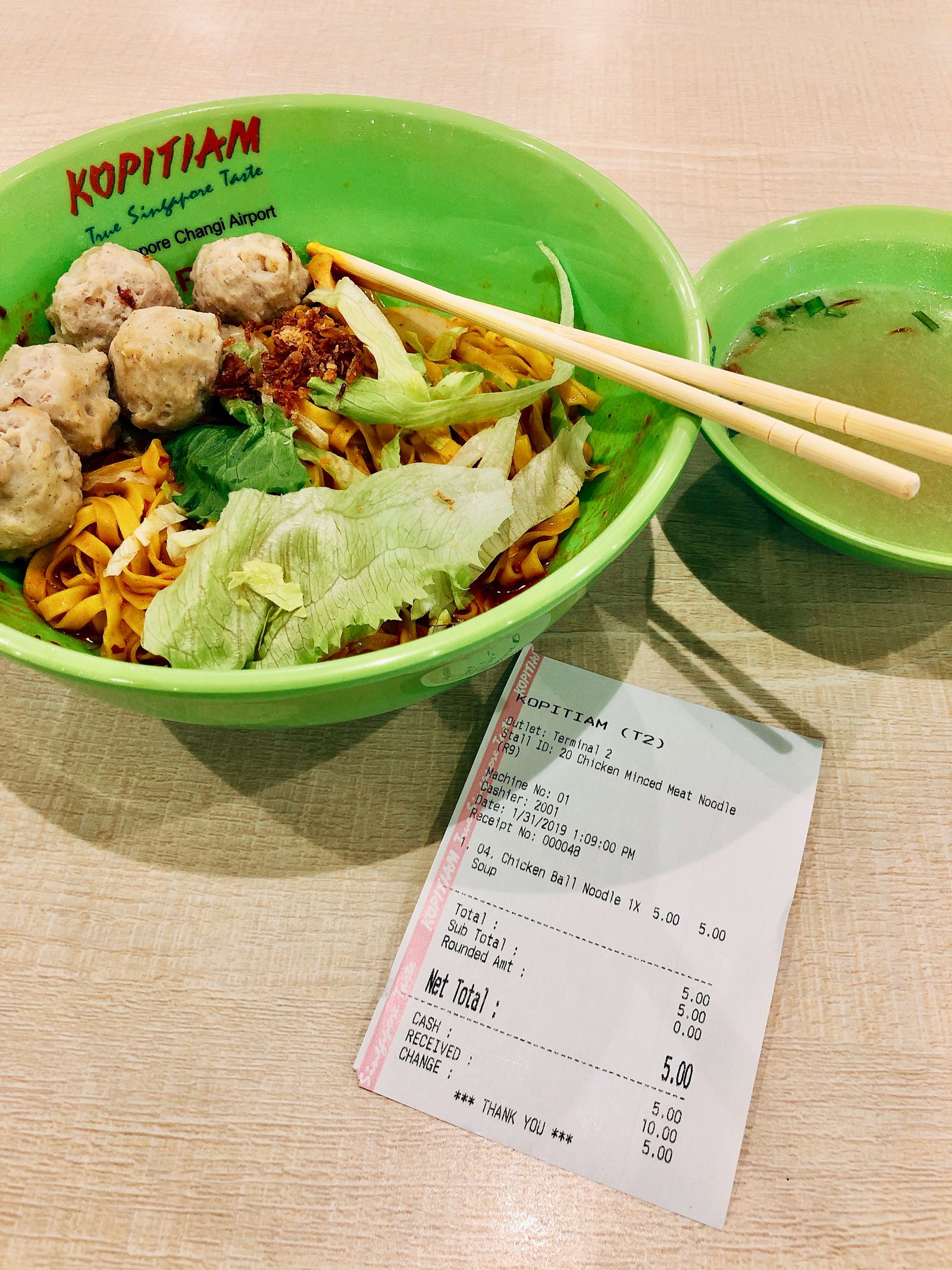 Makan Di Staff Canteen Changi