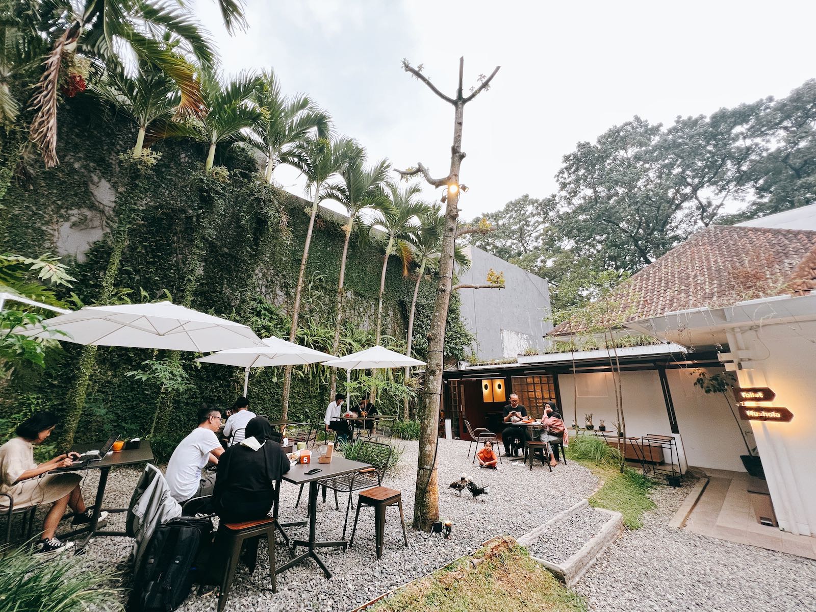 Bandung Cafes Habitaas Outdoor