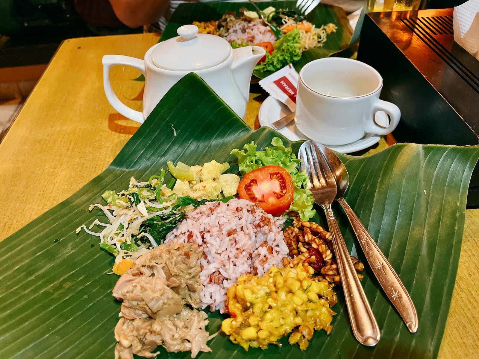 Nasi Campur Di Puspa's Warung Ubud