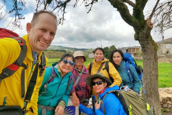 Camino de Santiago last 100km grup dari Indonesia