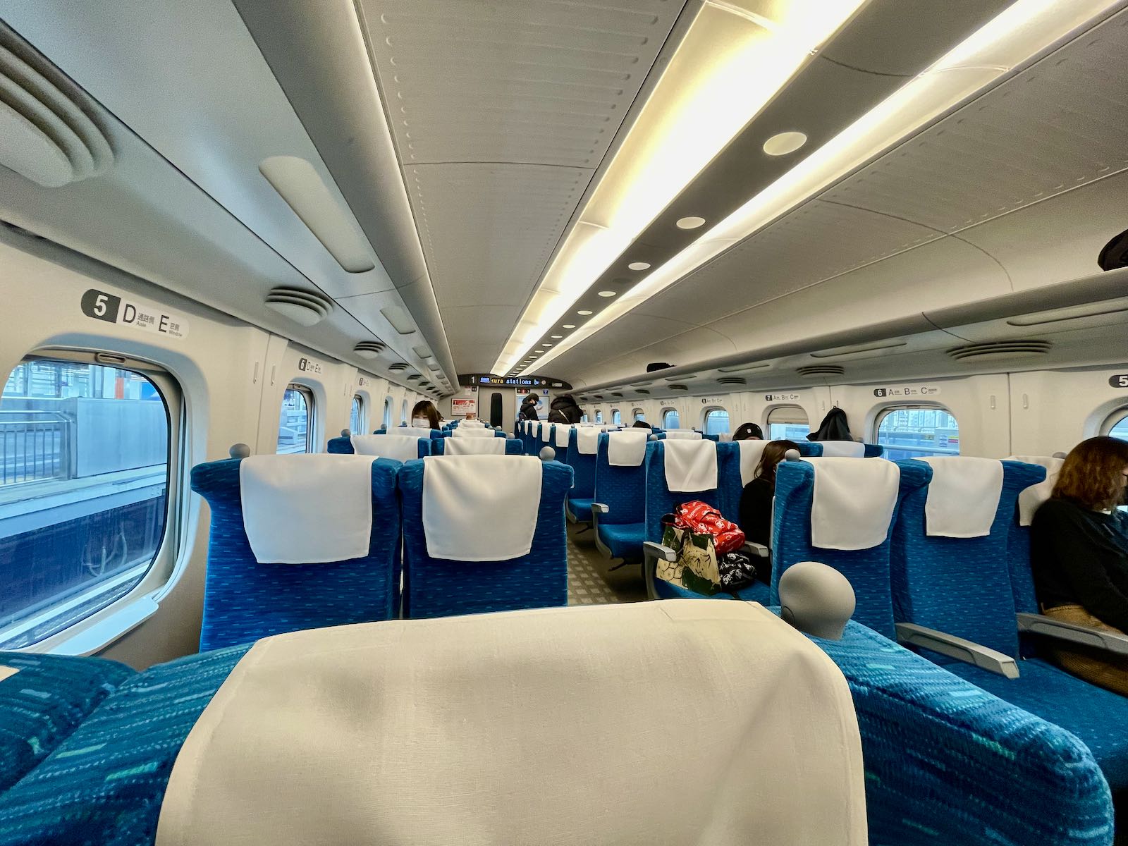 Konfigurasi Kursi 3 2 Di Ordinary Car Shinkansen